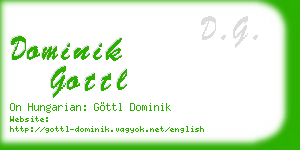 dominik gottl business card